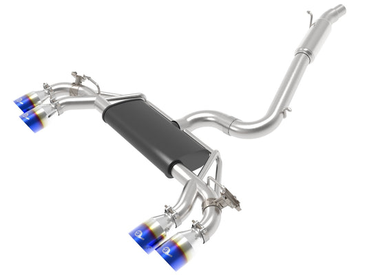aFe Power MACH Force-Xp 3 IN to 2-1/2 IN 304 Stainless Steel Cat-Back Exhaust System — Volkswagen Golf R 15-19 L4-2.0L (t) — 49-36430-L