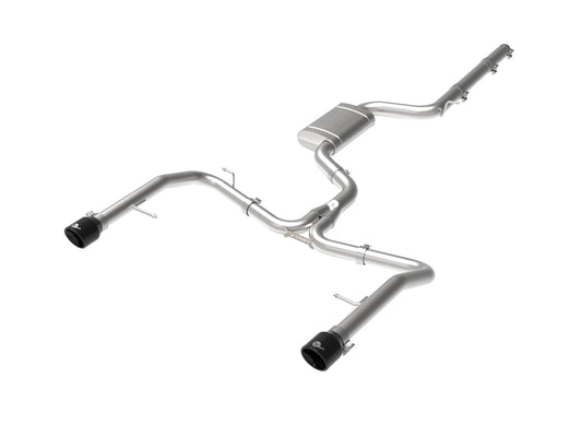aFe Power MACH Force-Xp 3 IN to 2-1/2 IN 304 Stainless Steel Cat-Back Exhaust System — Volkswagen Jetta GLI (MKVII) 19-21 L4-2.0L (t) — 49-36432-B