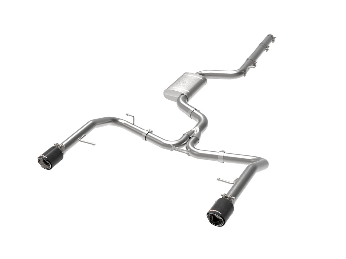 aFe Power MACH Force-Xp 3 IN to 2-1/2 IN 304 Stainless Steel Cat-Back Exhaust System — Volkswagen Jetta GLI (MKVII) 19-21 L4-2.0L (t) — 49-36432-C