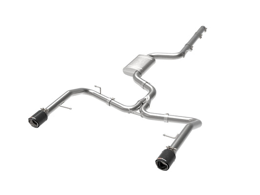 aFe Power MACH Force-Xp 3 IN to 2-1/2 IN 304 Stainless Steel Cat-Back Exhaust System — Volkswagen Jetta GLI (MKVII) 19-21 L4-2.0L (t) — 49-36432-C