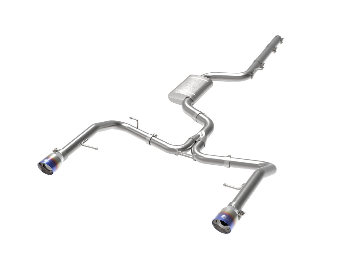 aFe Power MACH Force-Xp 3 IN to 2-1/2 IN 304 Stainless Steel Cat-Back Exhaust System — Volkswagen Jetta GLI (MKVII) 19-21 L4-2.0L (t) — 49-36432-L