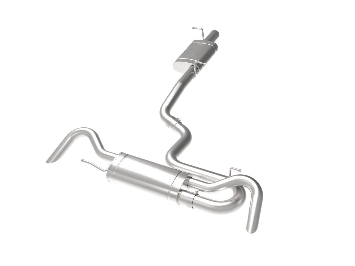 aFe Power MACH Force-Xp 3 IN to 2-1/2 IN 304 Stainless Steel Cat-Back Hi-Tuck Exhaust System — Volkswagen Atlas 18-26 L4-2.0L/V6-3.6L — 49-36452