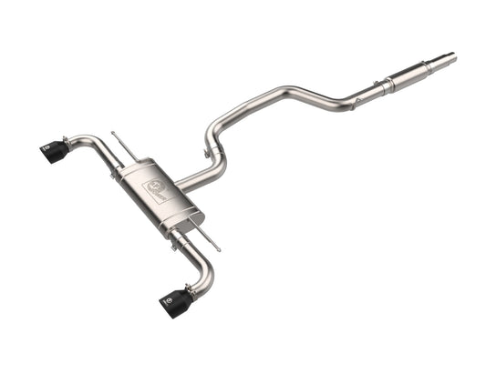 aFe Power MACH Force-Xp 3 IN to 2-1/2 IN 304 Stainless Steel Cat-Back Exhaust System — Volkswagen GTI (MKVIII) 22-26 L4-2.0L (t) — 49-36454-B