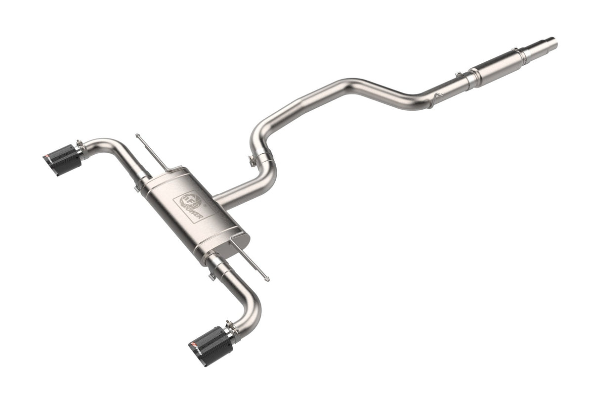 aFe Power MACH Force-Xp 3 IN to 2-1/2 IN 304 Stainless Steel Cat-Back Exhaust System — Volkswagen GTI (MKVIII) 22-26 L4-2.0L (t) — 49-36454-C