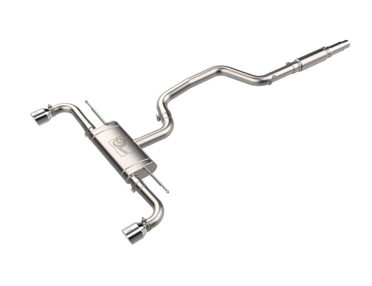 aFe Power MACH Force-Xp 3 IN to 2-1/2 IN 304 Stainless Steel Cat-Back Exhaust System — Volkswagen GTI (MKVIII) 22-26 L4-2.0L (t) — 49-36454-P