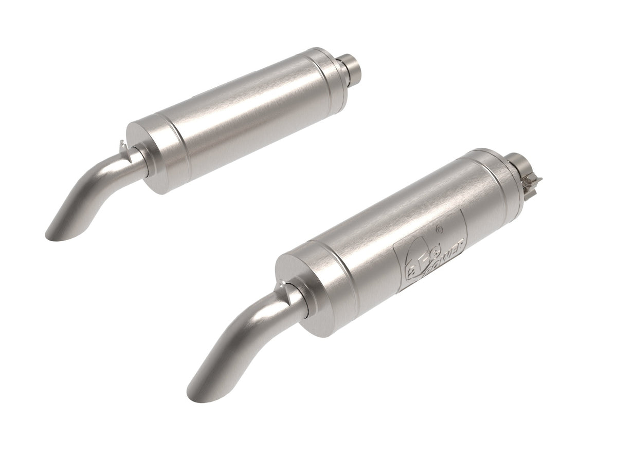 aFe Power Vulcan Series 2-1/2 IN 304 Stainless Steel Cat-Back Exhaust System — Mercedes-Benz G500 (W463) 02-08 V8-5.0L — 49-36501