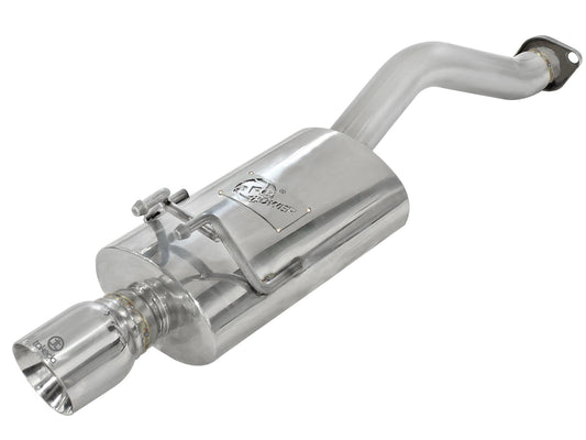 aFe Power Takeda 2-1/2 IN 304 Stainless Steel Axle-Back Exhaust System — Honda Civic 06-11 L4-1.8L — 49-36610