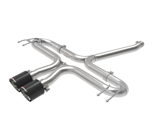 aFe Power Takeda 2-1/2 IN 304 Stainless Steel Axle-Back Exhaust System — Honda Civic Sport 17-21 L4-1.5L (t) — 49-36625-C