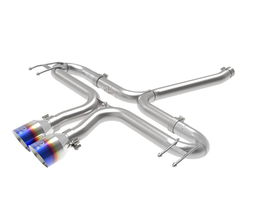 aFe Power Takeda 2-1/2 IN 304 Stainless Steel Axle-Back Exhaust System — Honda Civic Sport 17-21 L4-1.5L (t) — 49-36625-L