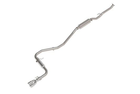aFe Power Takeda 2-1/2 IN 304 Stainless Steel Cat-Back Exhaust System w/ Polished Tip — Honda Civic Sport Hatchback 22-26 L4-2.0L — 49-36631-P