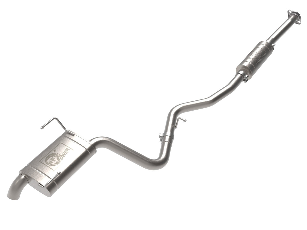 aFe Power Takeda 2-1/2 IN 304 Stainless Steel Cat-Back Hi-Tuck Exhaust System — Subaru Outback 10-14 H4-2.5L — 49-36806