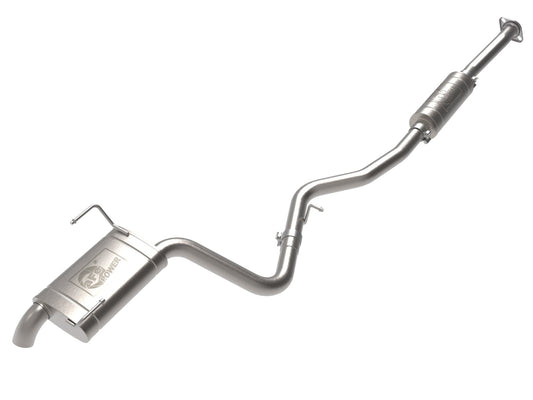 aFe Power Takeda 2-1/2 IN 304 Stainless Steel Cat-Back Hi-Tuck Exhaust System — Subaru Outback 10-14 H4-2.5L — 49-36806