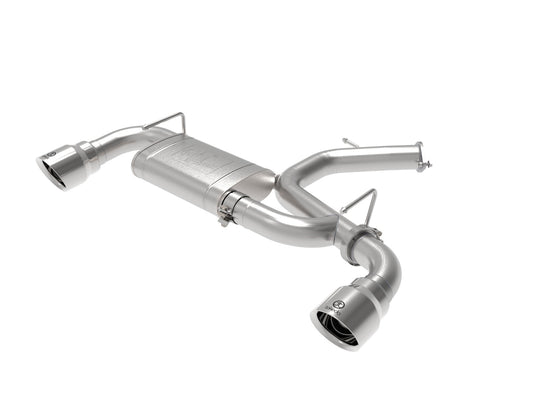 aFe Power Takeda-ST 3 IN 304 Stainless Steel Axle-Back Exhaust System — Hyundai Veloster N 19-20 L4-2.0L (t) — 49-37009-P
