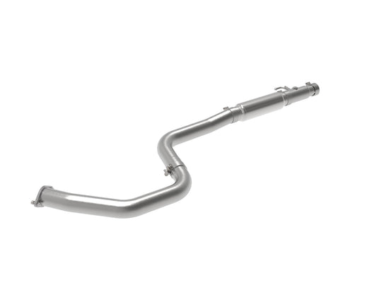 aFe Power Takeda 3 IN 304 Stainless Steel Mid-Pipe — Hyundai Veloster 19-21 L4-1.6L (t) — 49-37013