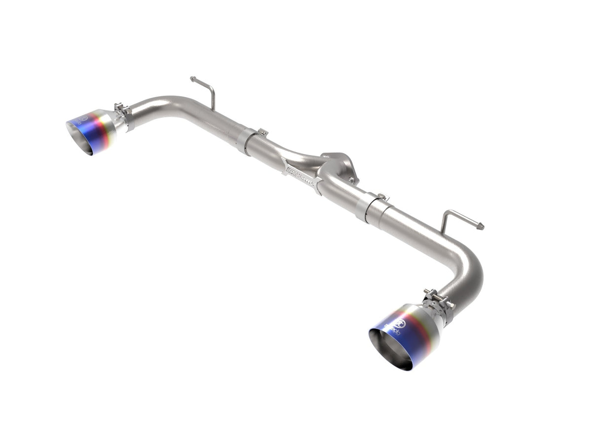 aFe Power Takeda 2-1/2 IN 304 Stainless Steel Axle-Back Exhaust System — Mazda 3 Hatchback 14-18 L4-2.0/2.5L — 49-37014-L