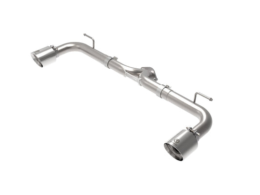 aFe Power Takeda 2-1/2 IN 304 Stainless Steel Axle-Back Exhaust System — Mazda 3 Hatchback 14-18 L4-2.0/2.5L — 49-37014-P