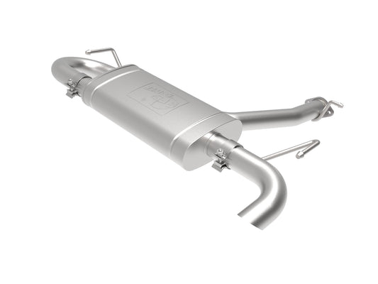 aFe Power Takeda 2-1/2 IN 304 Stainless Steel Axle-Back Exhaust w/ Muffler — Hyundai Kona 18-23 L4-1.6L (t) — 49-37017