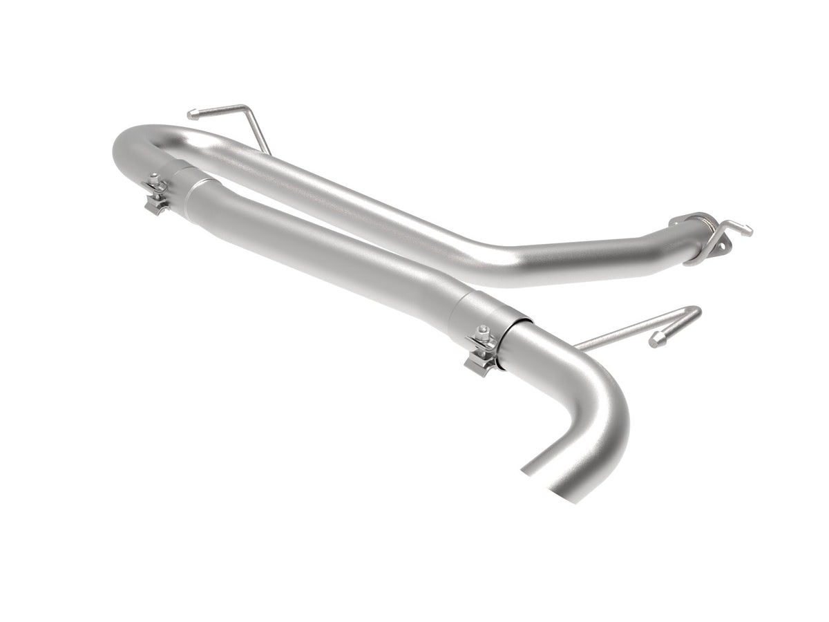 aFe Power Takeda 2-1/2 IN 304 Stainless Steel Axle-Back Exhaust w/o Muffler — Hyundai Kona 18-23 L4-1.6L (t) — 49-37017NM