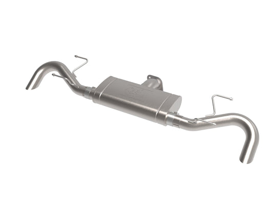 aFe Power Takeda 3 IN to 2-1/2 IN 304 Stainless Steel Axle-Back Hi-Tuck Exhaust System — Mazda CX-90 24-26 L4/L6 — 49-37035