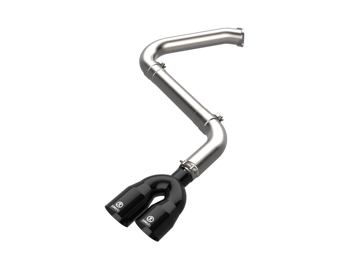 aFe Power Takeda 3 IN 304 Stainless Steel Axle-Back Exhaust System w/ Black Tip — Hyundai Elantra N Line 21-26 L4-1.6L (t) — 49-37045-B