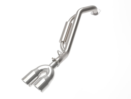 aFe Power Takeda 2-1/2 IN 304 Stainless Steel Axle-Back Exhaust System w/ Polished Tips — Hyundai Kona N Line 24-25 L4-1.6L (t) FWD — 49-37046-P