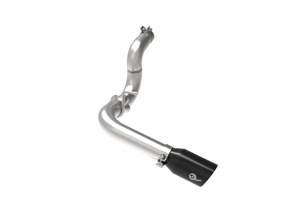 aFe Power Large Bore-HD 3 IN 304 Stainless Steel DPF-Back Exhaust System — Jeep Wrangler (JL) 20-23 V6-3.0L (td) EcoDiesel — 49-38092-B