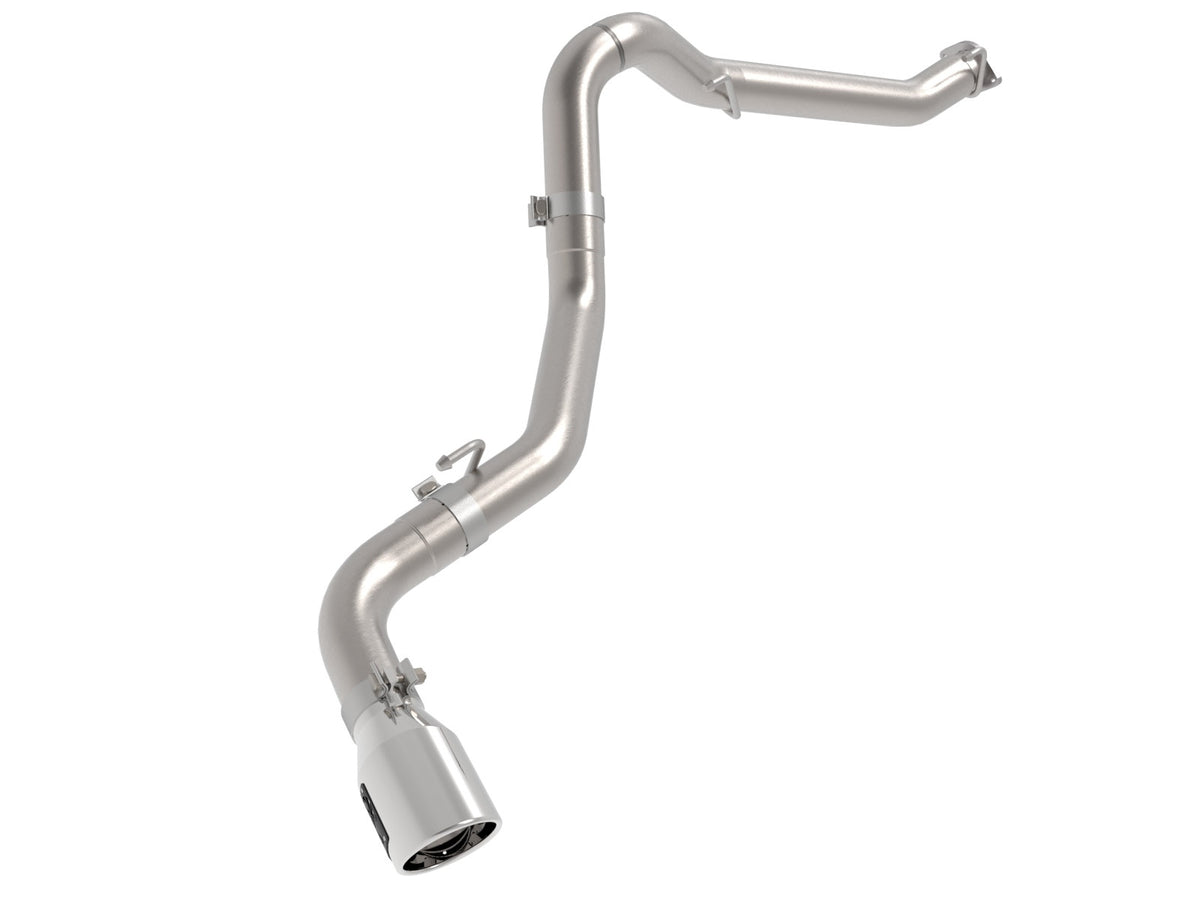 aFe Power Vulcan Series 3 IN 304 Stainless Steel DPF-Back Exhaust w/ Polished Tip — Jeep Gladiator (JT) 21-23 V6-3.0L (td) — 49-38093-P