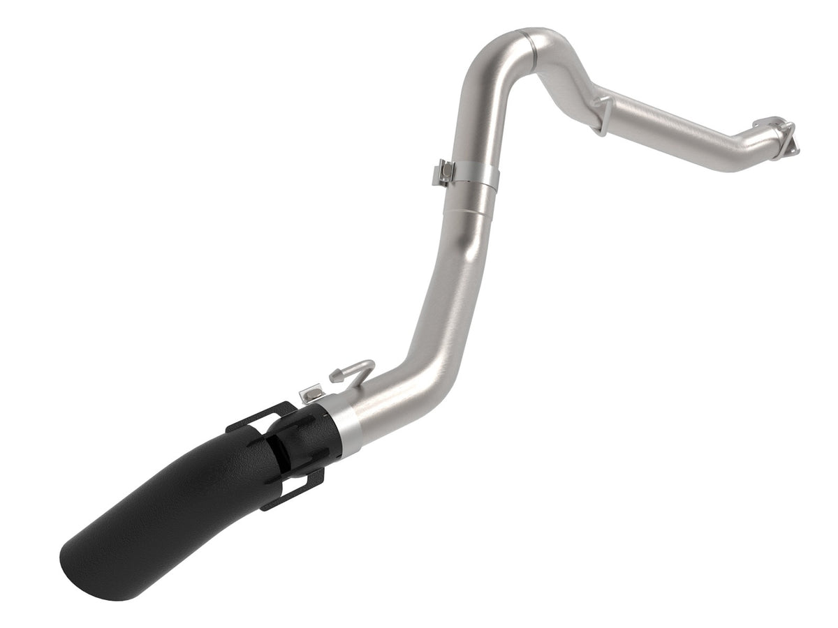 aFe Power Vulcan Series 3 IN 304 Stainless DPF-Back Hi-Tuck Exhaust System w/ Black Tip — Jeep Gladiator (JT) 21-23 V6-3.0L (td) — 49-38094-B