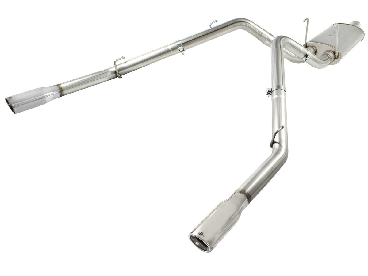 aFe Power MACH Force-Xp 3 IN 409 Stainless Steel Cat-Back Exhaust System — Dodge/RAM 1500 09-18 / RAM 1500 Classic 19-24 V8-5.7L HEMI — 49-42013-P