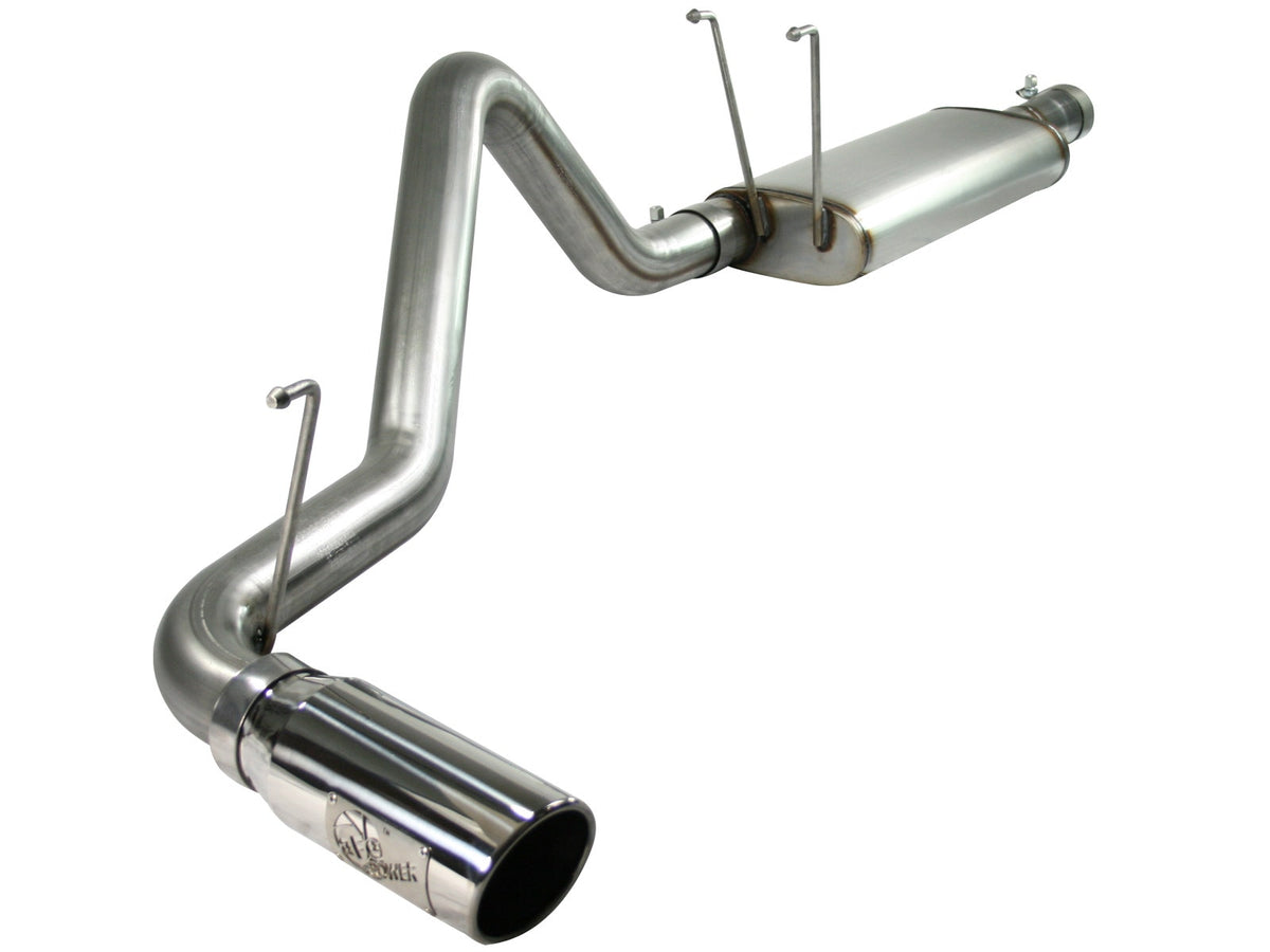 aFe Power MACH Force-Xp 3 IN 409 Stainless Steel Cat-Back Exhaust System — Dodge/RAM 1500 09-18 / RAM 1500 Classic 19-24 V8-5.7L HEMI — 49-42031-P
