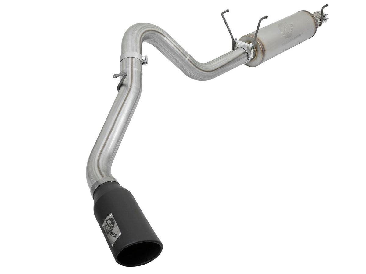 aFe Power MACH Force-Xp 4 IN 409 Stainless Steel Cat-Back Exhaust System — RAM 2500 / Power Wagon / 3500 14-22 V8-6.4L HEMI — 49-42056-B