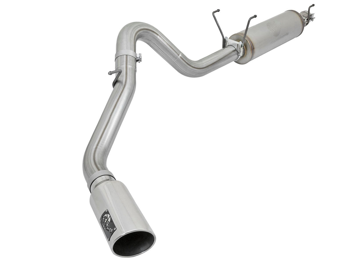 aFe Power MACH Force-Xp 4 IN 409 Stainless Steel Cat-Back Exhaust System — RAM 2500 / Power Wagon / 3500 14-22 V8-6.4L HEMI — 49-42056-P