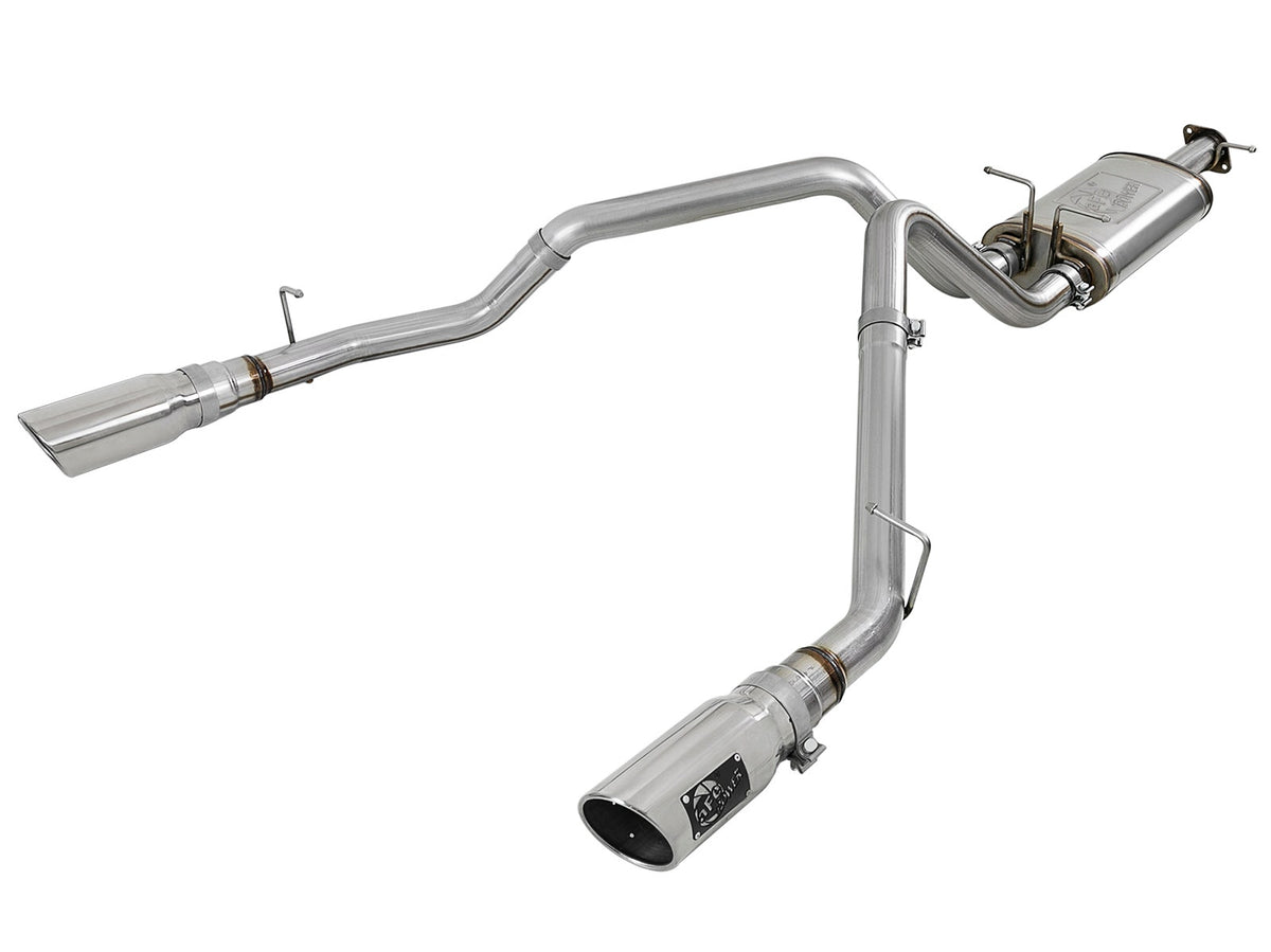 aFe Power MACH Force-Xp 3 IN 409 Stainless Steel Cat-Back Exhaust System — Dodge RAM 1500 (DT) 19-24 V8-5.7L HEMI — 49-42059-P
