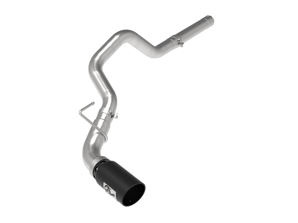 aFe Power Large Bore-HD 3 IN 409 Stainless Steel DPF-Back Exhaust System — Dodge RAM 1500 EcoDiesel 14-19 V6-3.0L (td) — 49-42065-B
