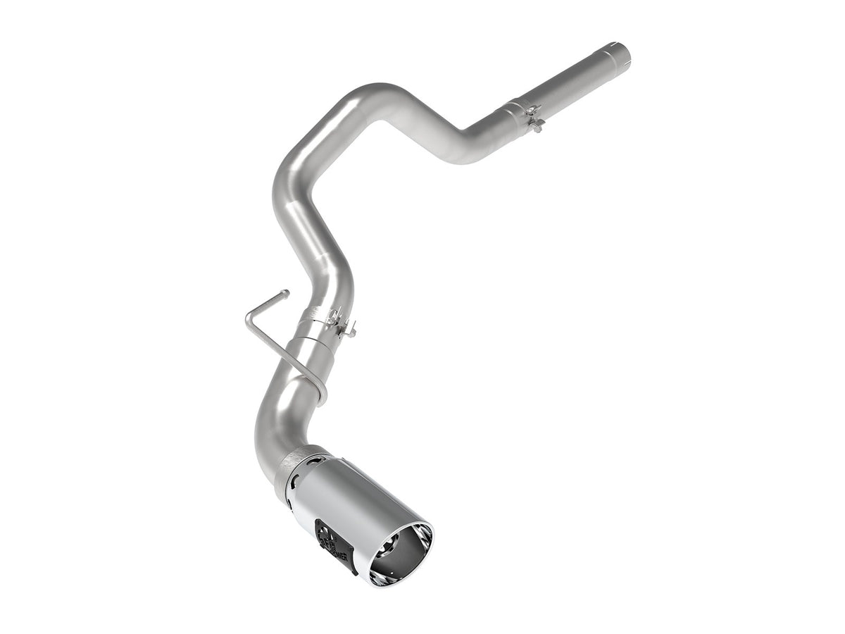 aFe Power Large Bore-HD 3 IN 409 Stainless Steel DPF-Back Exhaust System — Dodge RAM 1500 EcoDiesel 14-19 V6-3.0L (td) — 49-42065-P