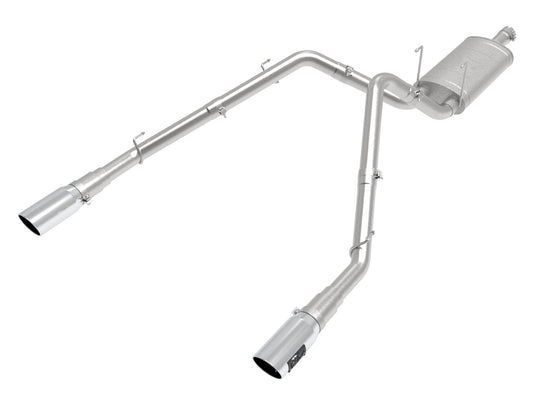 aFe Power Apollo GT Series 3 IN 409 Stainless Steel Cat-Back Exhaust System — Dodge/RAM 1500 09-18 / RAM 1500 Classic 19-24 V8-5.7L HEMI — 49-42074-P