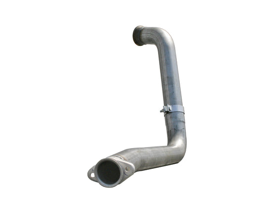 aFe Power LARGE Bore-HD 3-1/2 IN 409 Stainless Steel Down Pipe — Ford Diesel Trucks 03-07 V8-6.0L (td) — 49-43012