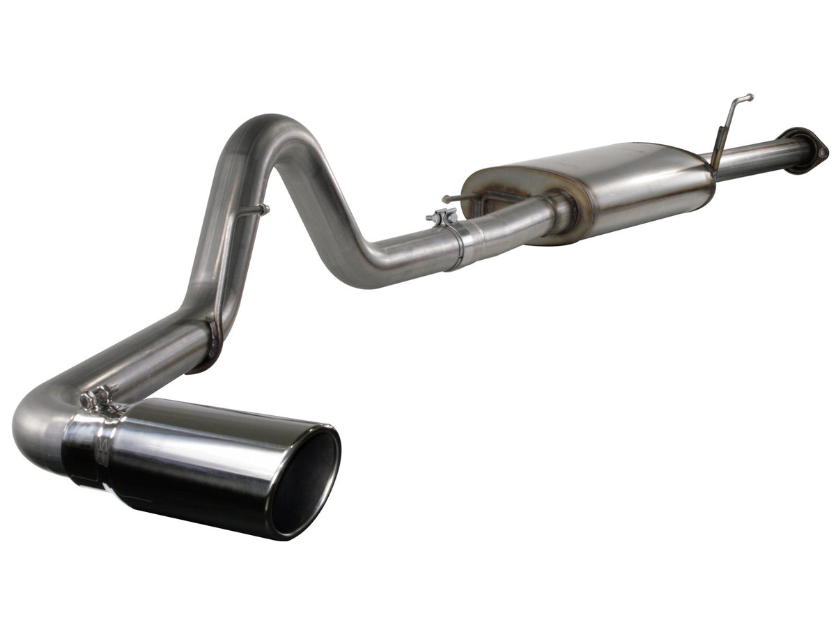 aFe Power MACH Force-Xp 3 IN 409 Stainless Steel Cat-Back Exhaust System — Ford F-150 11-14 V8-5.0L — 49-43033