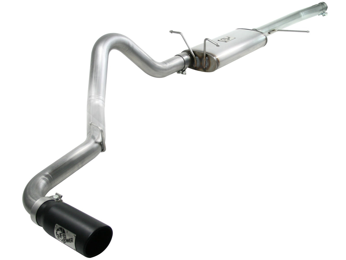 aFe Power MACH Force-Xp 3 IN 409 Stainless Steel Cat-Back Exhaust System — Ford F-150 97-03 V8-4.6/5.4L — 49-43043-B