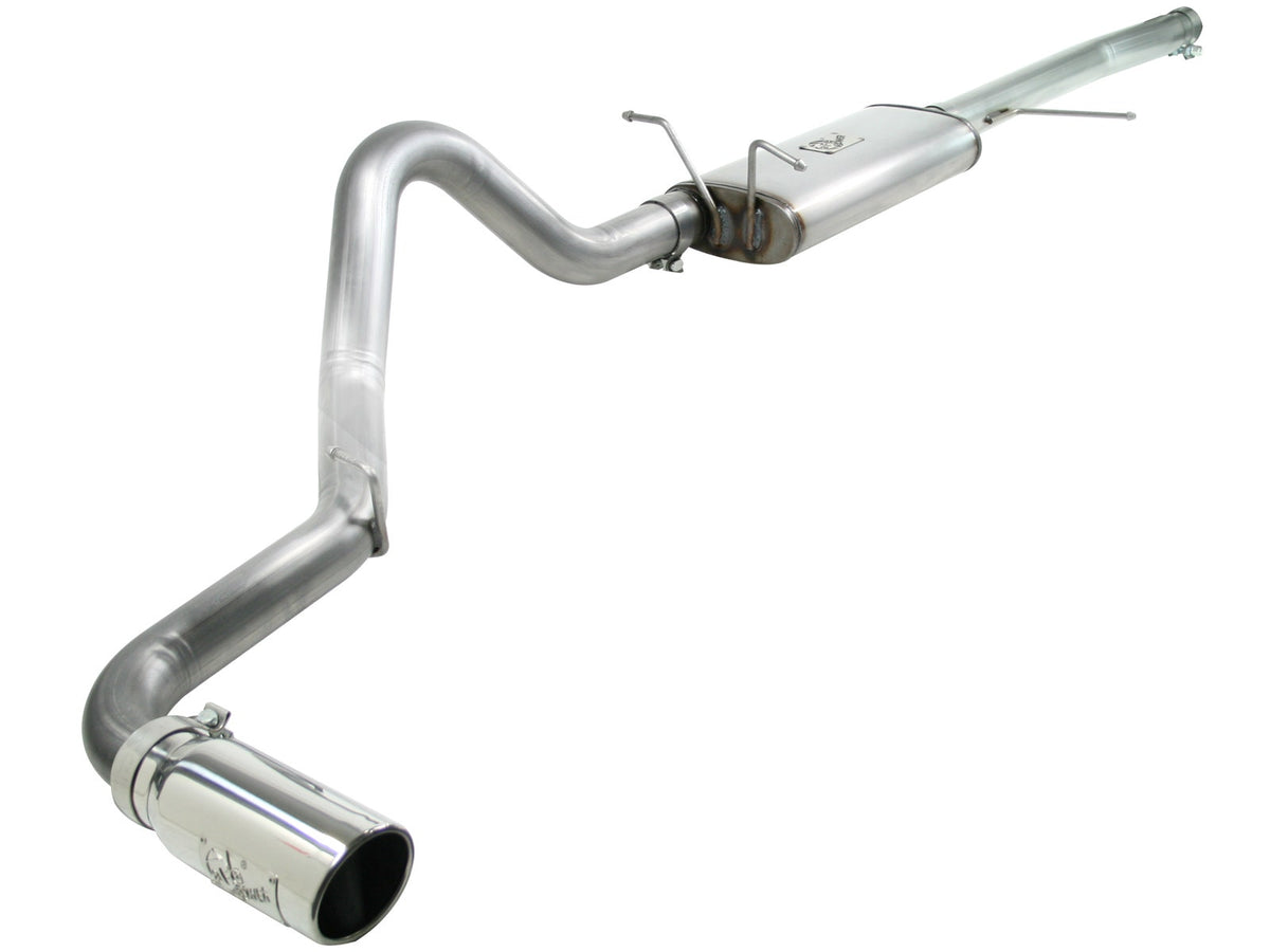 aFe Power MACH Force-Xp 3 IN 409 Stainless Steel Cat-Back Exhaust System — Ford F-150 97-03 V8-4.6/5.4L — 49-43043-P
