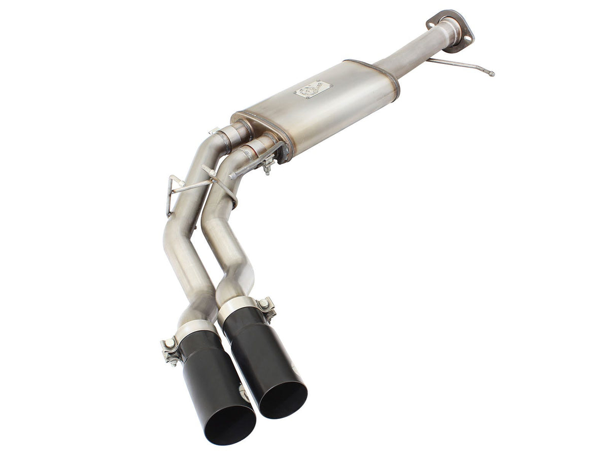 aFe Power Rebel Series 3 IN to 2-1/2 IN 409 Stainless Steel Cat-Back Exhaust System — Ford F-150 Raptor 10-14 V8-6.2L — 49-43071-B