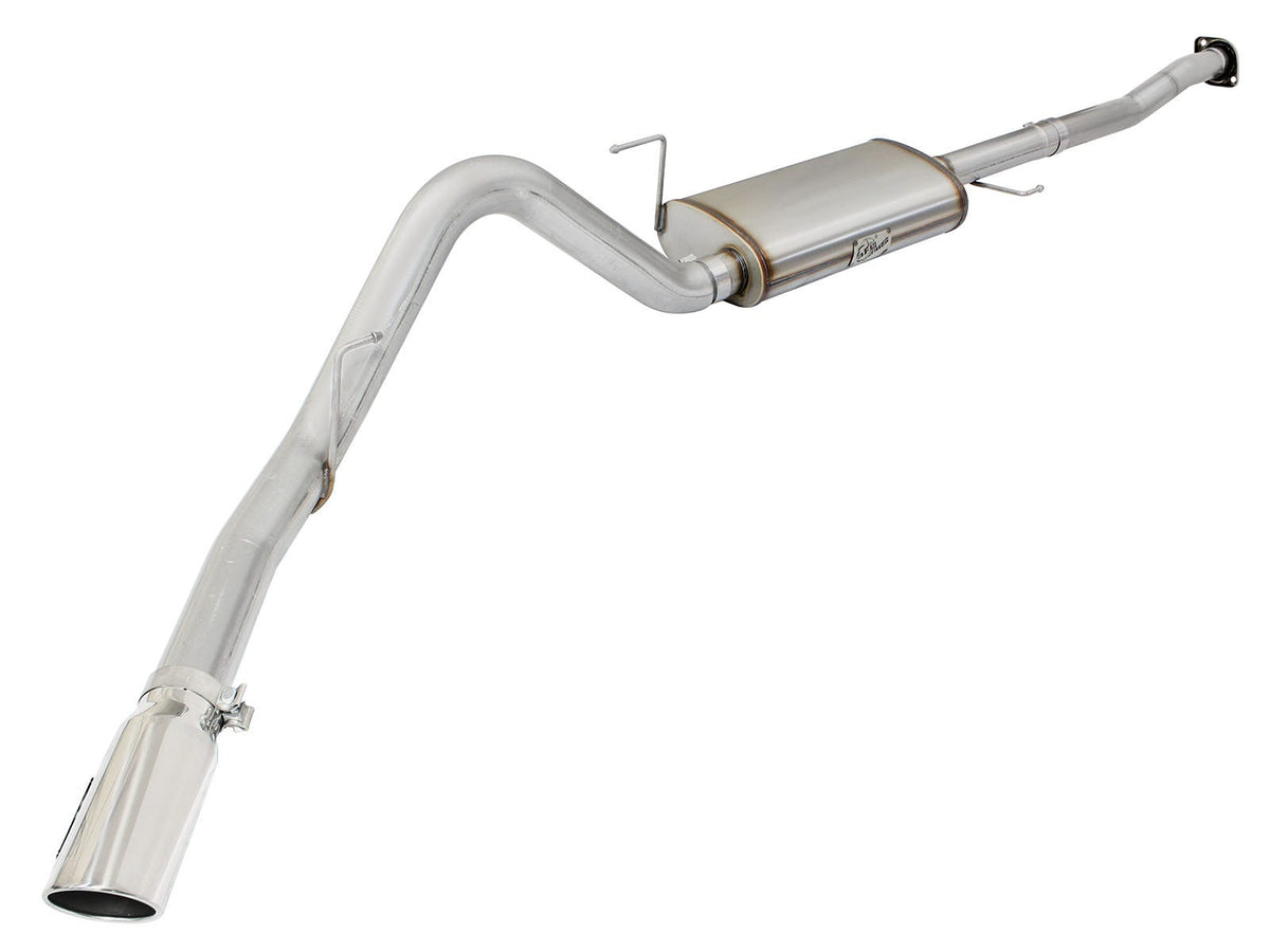 aFe Power MACH Force-Xp 3 IN to 3-1/2 IN 409 Stainless Steel Cat-Back Exhaust System — Ford F-150 15-20 V8-5.0L — 49-43073-P