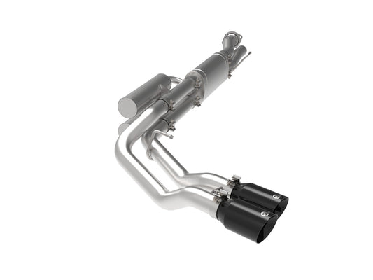 aFe Power Rebel Series 3 IN 409 Stainless Steel Cat-Back Exhaust System — Ford F-250/F-350 17-26 V8-6.2/6.8/7.3L — 49-43117-B
