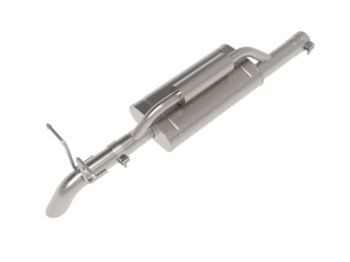 aFe Power ROCK BASHER 2-1/2 IN 409 Stainless Steel Cat-Back Hi-Tuck Exhaust System — Ford Ranger 24-26 L4-2.3L (t) — 49-43150