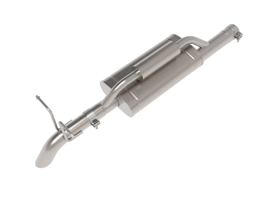aFe Power ROCK BASHER 2-1/2 IN 409 Stainless Steel Cat-Back Hi-Tuck Exhaust System — Ford Ranger 24-26 L4-2.3L (t) — 49-43150
