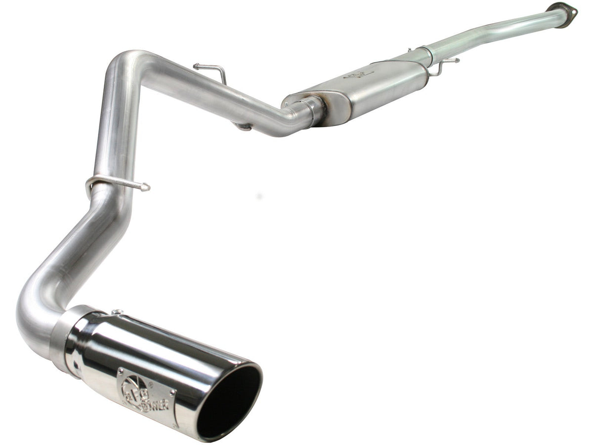 aFe Power MACH Force-Xp 3 IN 409 Stainless Steel Cat-Back Exhaust System — GM Truck 1500 99-03 V6/V8 — 49-44012-P