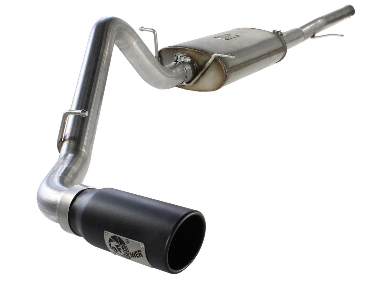 aFe Power MACH Force-Xp 3 IN 409 Stainless Steel Cat-Back Exhaust System — GM Silverado/Sierra 1500 14-18 / Silverado LD/Sierra Limited 2019 V8-5.3L — 49-44038-B