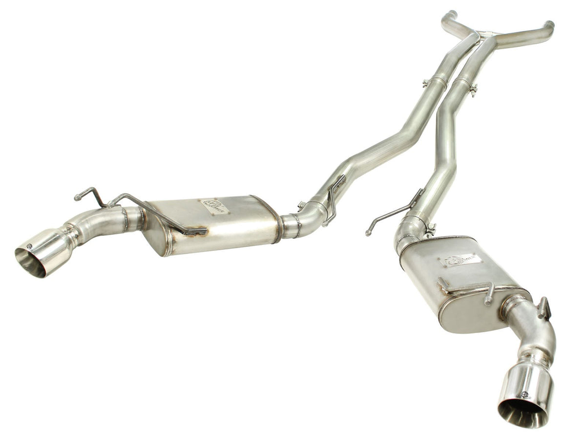 aFe Power MACH Force-Xp 3 IN 409 Stainless Steel Cat-Back Exhaust System — Chevrolet Camaro 10-13 V8-6.2L — 49-44039-P