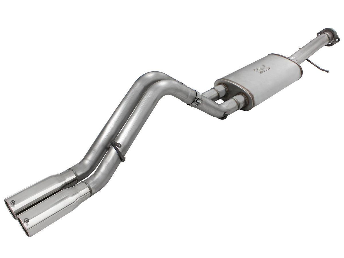 aFe Power MACH Force-Xp 3 IN 409 Stainless Steel Cat-Back Exhaust System — Hummer H2 07-08 V8-6.0L/6.2L — 49-44049