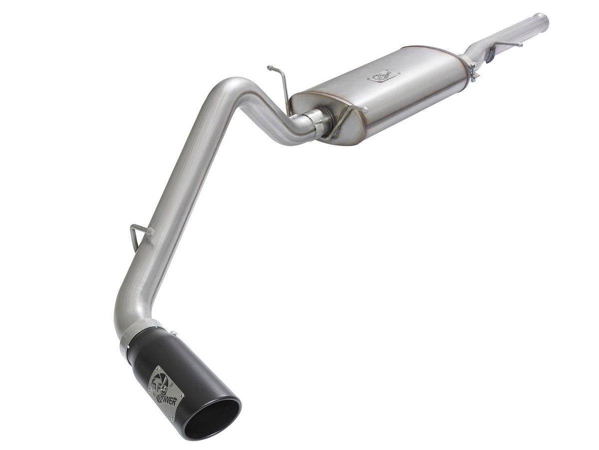 aFe Power MACH Force-Xp 3 IN 409 Stainless Steel Cat-Back Exhaust System — GM Silverado/Sierra 1500 09-18 / Silverado LD/Sierra Limited 2019 V6-4.3/V8-4.8/5.3L — 49-44072-B